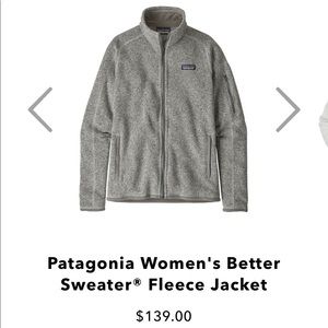Patagonia Better Sweater Fleece Jacket